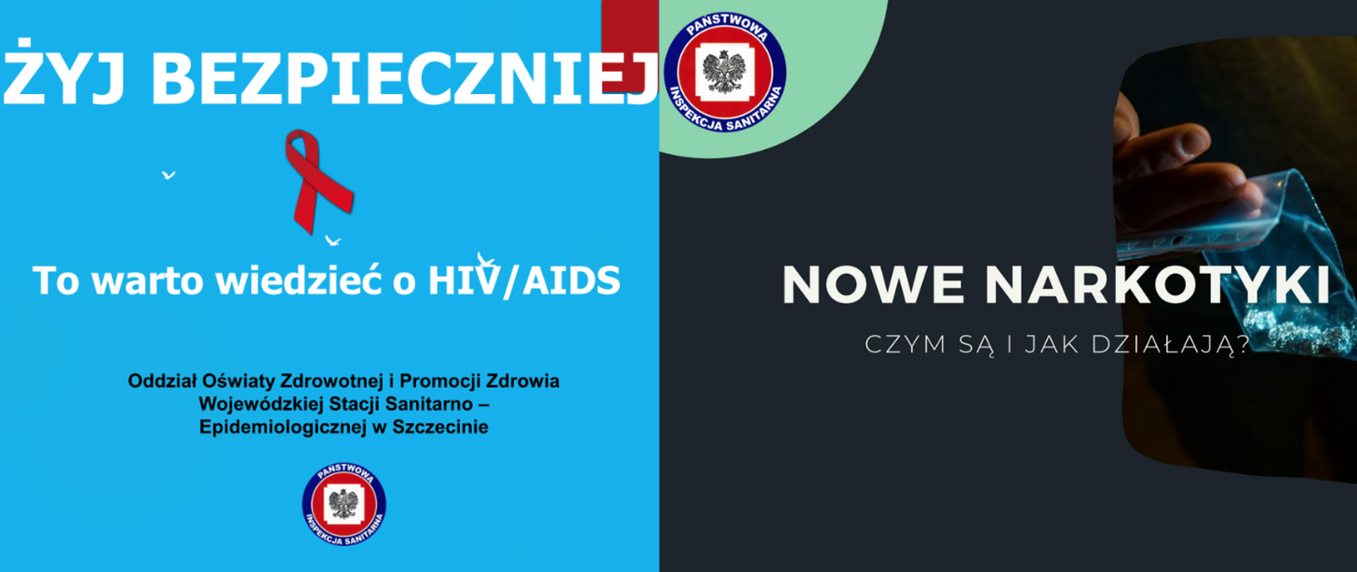 Grafika przedstawia dwa slajdy tytułowe prezentacji.