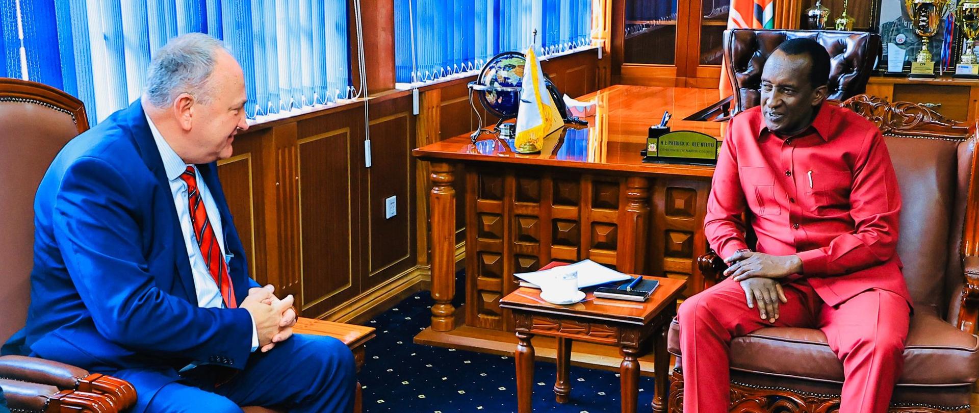 Wizyta u Gubernatora Hrabstwa Narok