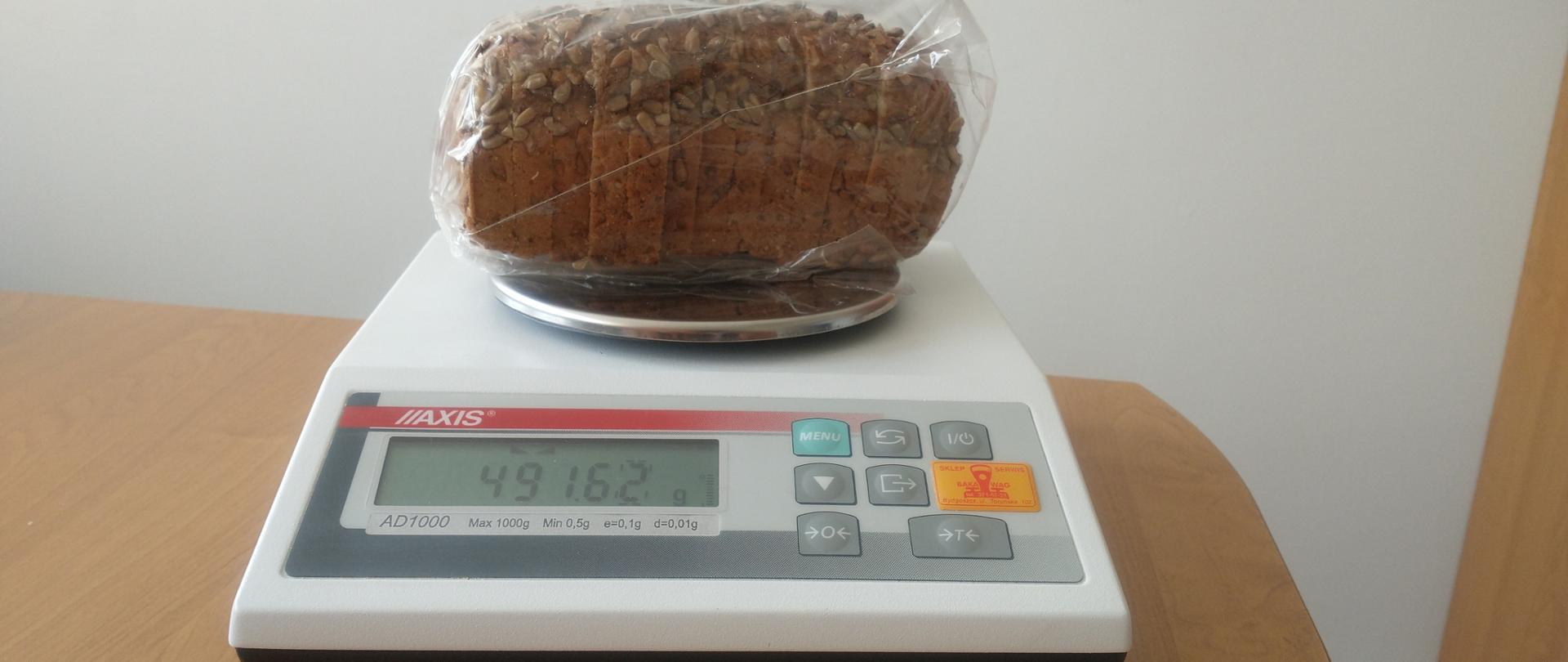 Kontrola masy pieczywa