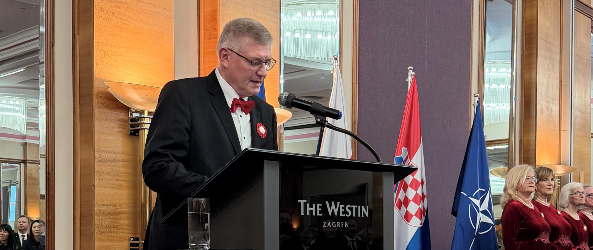 Obchody Święta Konstytucji 3 maja w Zagrzebiu