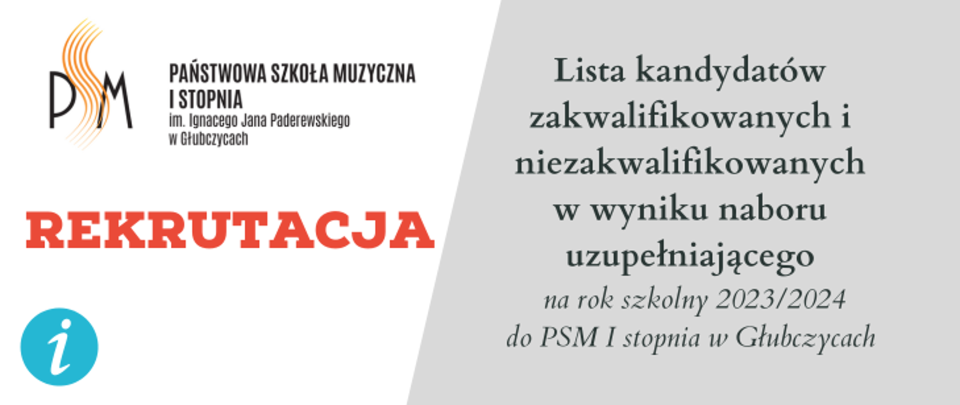 Lista kandydatów nabór uzupełniający
