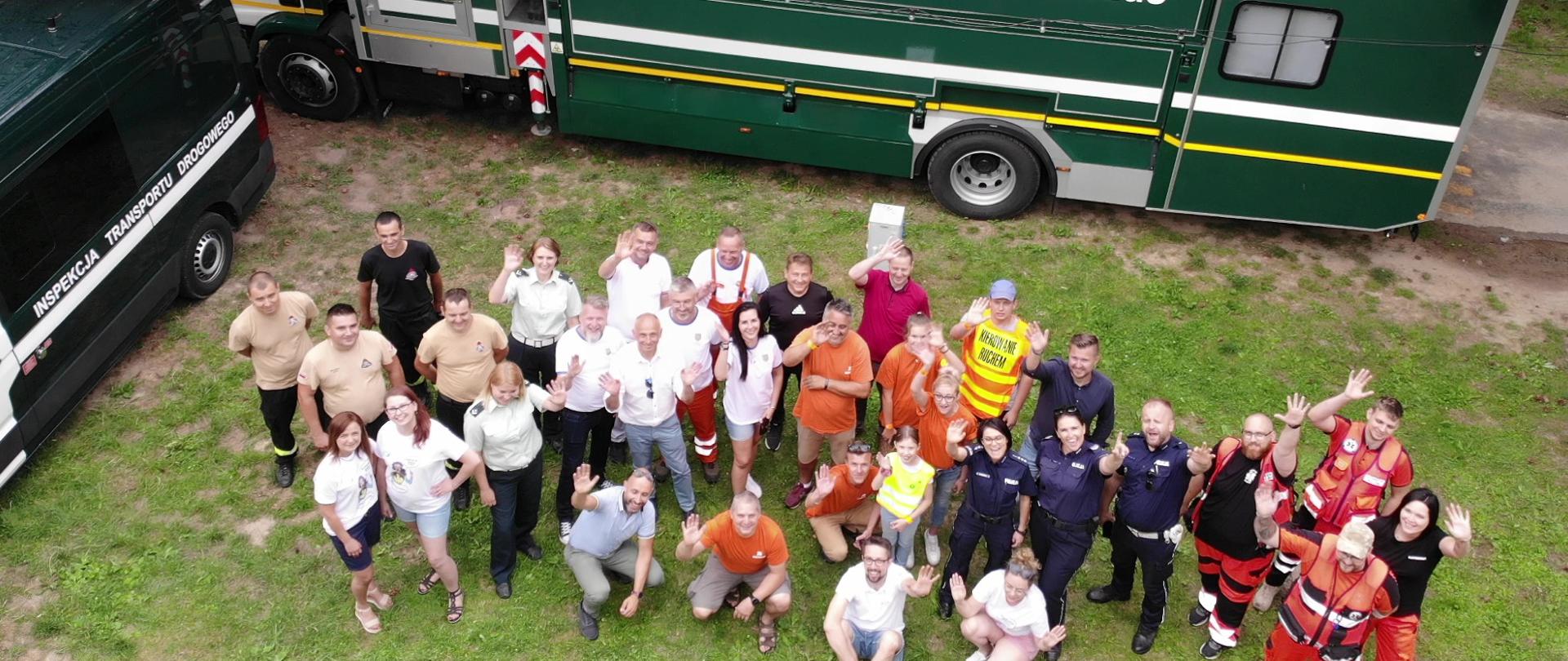 Piknik rodzinny Z nami bezpiecznie nad Jeziorem Nyskim
