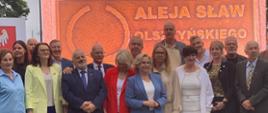 Odsłonięcie tablic w Alei Sław Olsztyńskiego Sportu