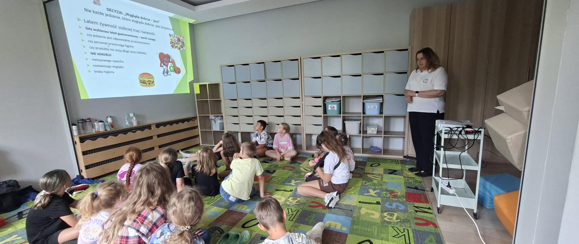Zajęcia edukacyjno-profilaktyczne dla dzieci z Centrum Edukacyjnego „Future” w Tarnowskich Górach