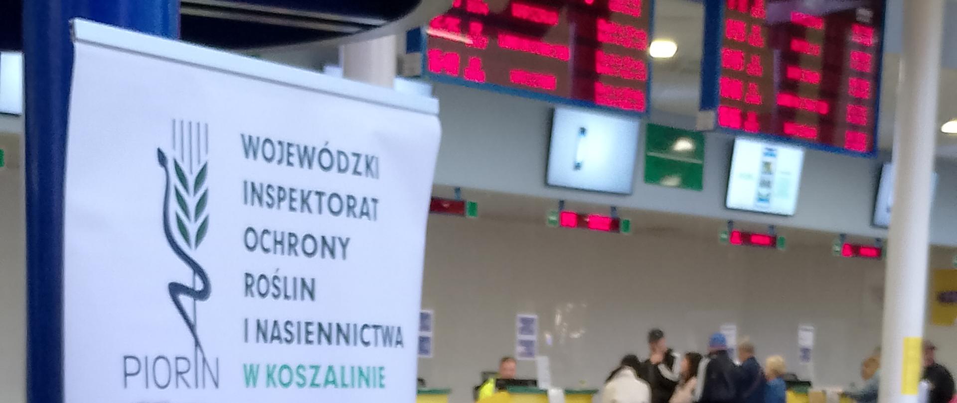 Zdjęcie przedstawia dwóch pracowników WIORiN w porcie lotniczym Szczecin - Goleniów