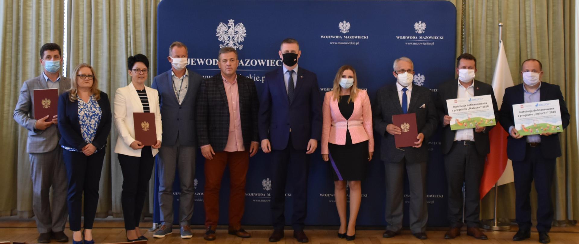 Podpisanie umów na realizację zadań przez mazowieckie samorządy w ramach funduszy rządowych