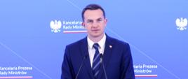 Konferencja prasowa Rzecznika Rządu Adama Szłapki po Radzie Ministrów