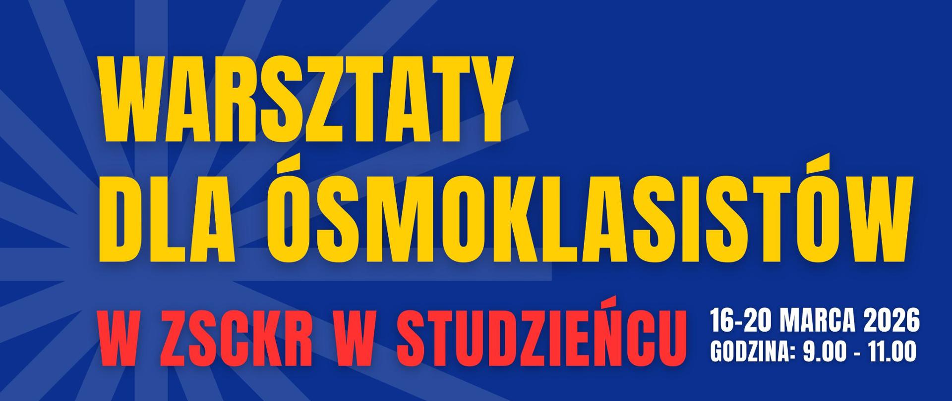 warsztaty