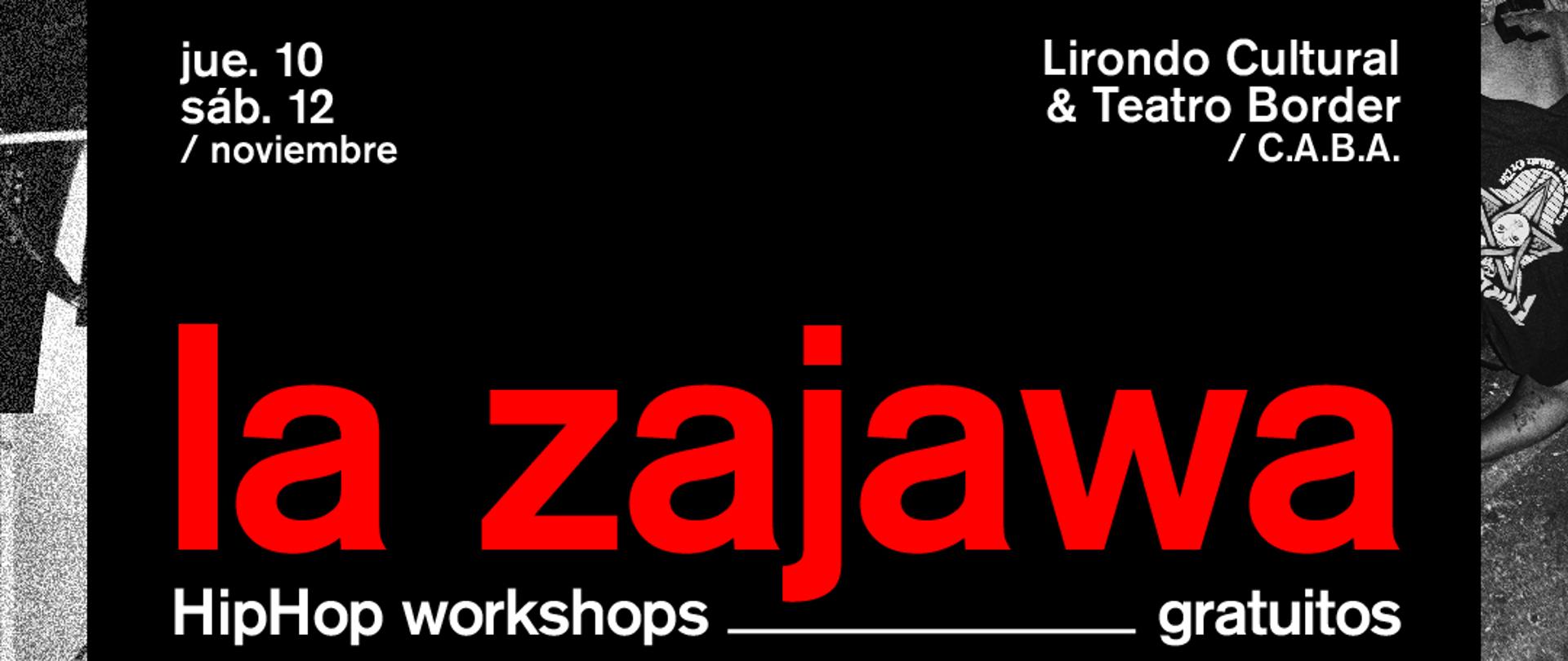 Artistas polacos de hip-hop participarán de talleres en la capital argentina.