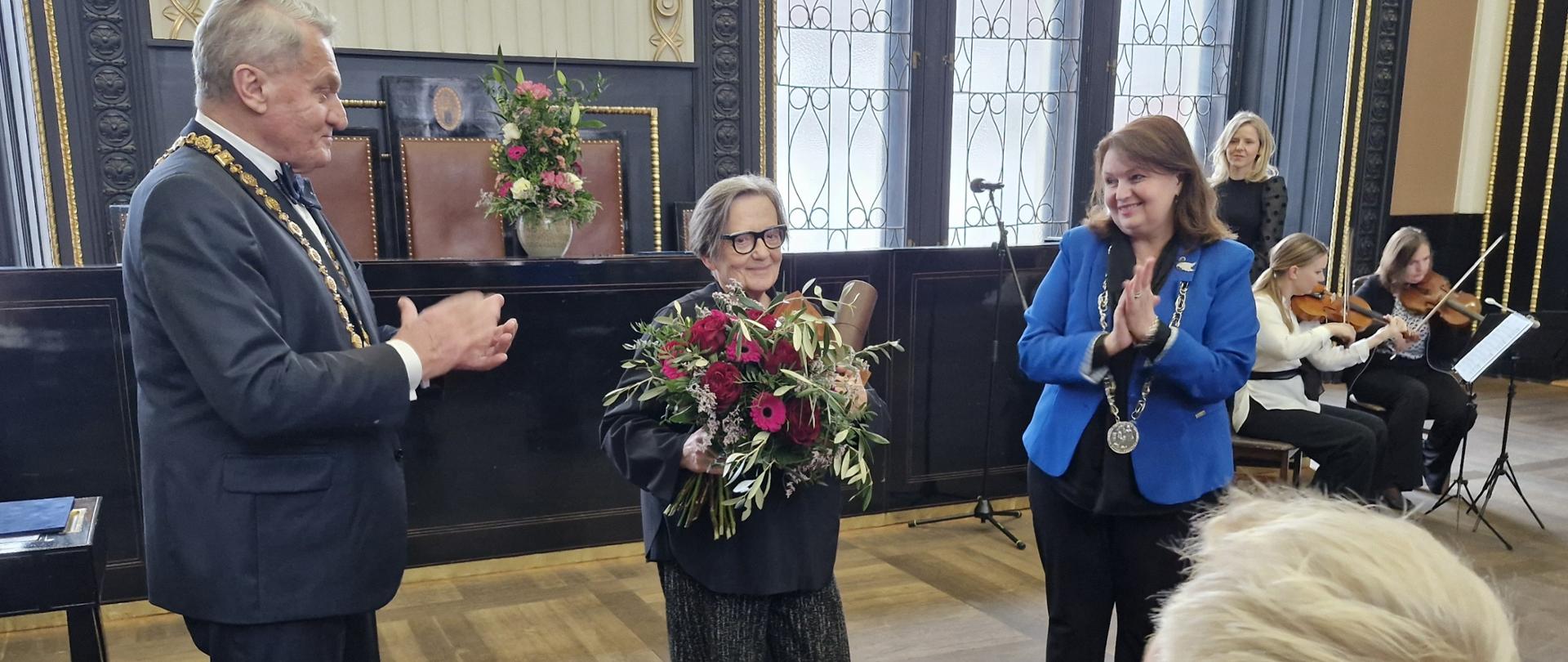 Reżyserka Agnieszka Holland otrzymała Nagrodę Karola IV.