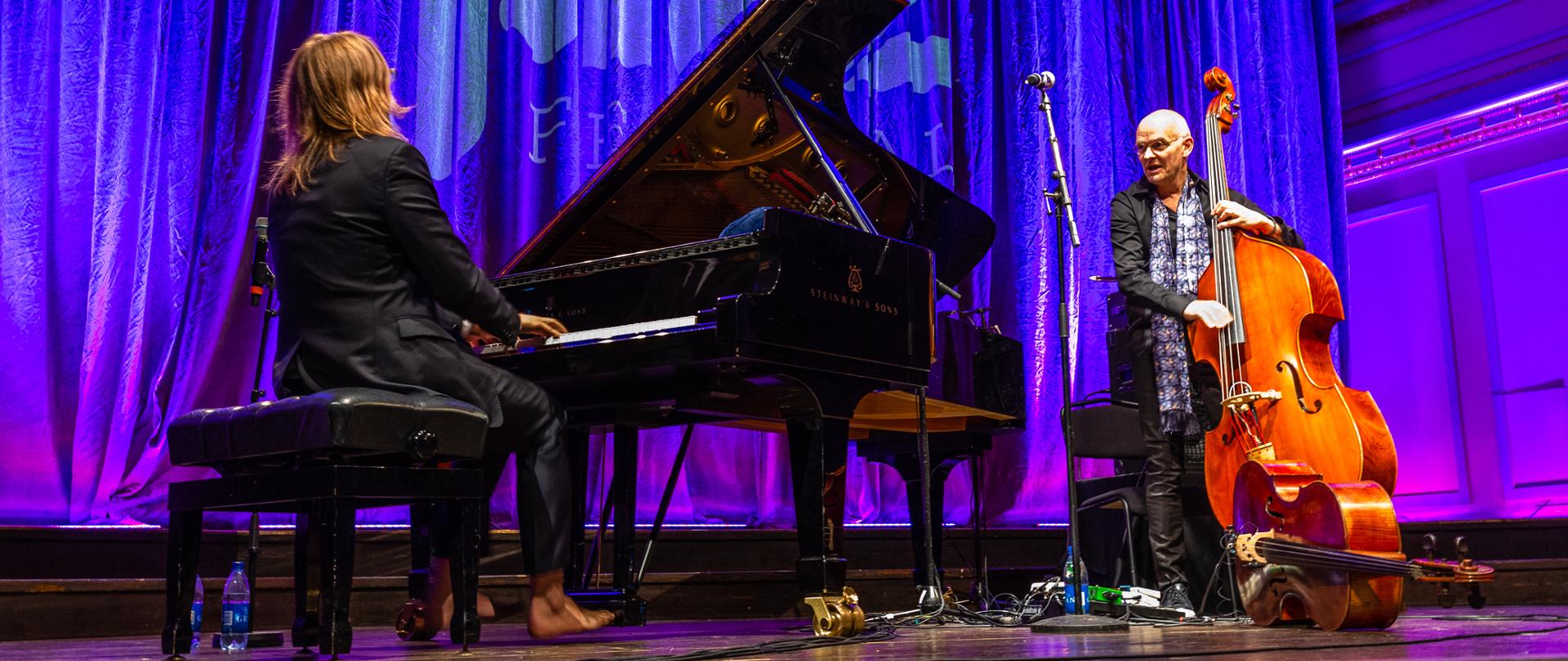 Światowej sławy jazzmani Leszek Możdżer i Lars Danielsson w Sztokholmie