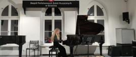 Pianistka na scenie