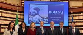 PRESENTAZIONE MOSTRA HOKUSAI A ROMA