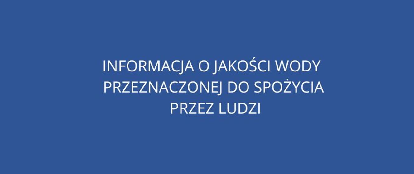 Ostrzeżenie przed jakością wody w strefie zaopatrzenia Kopojno