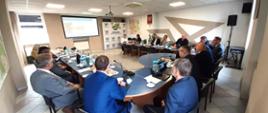 Spotkanie w Urzędzie Gminy Bierawa dotyczące inwestycji ochronę przeciwpowodziową gminy Bierawa i Reńska Wieś
