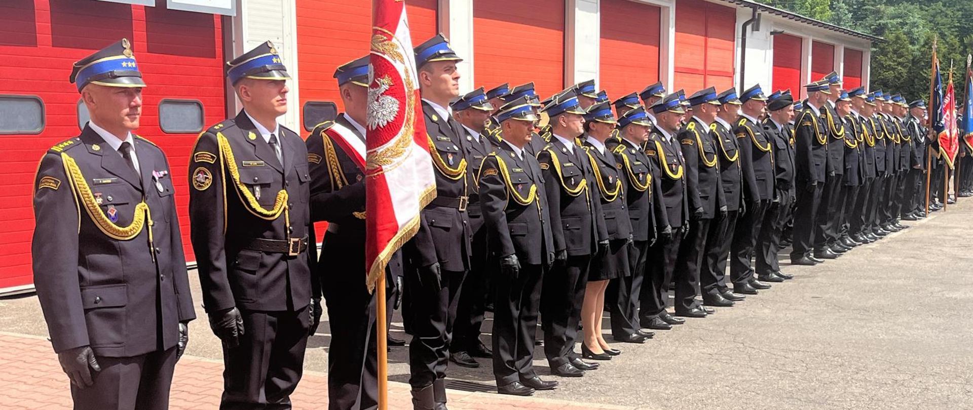 Uroczysta zbiórka z okazji Dnia Strażaka