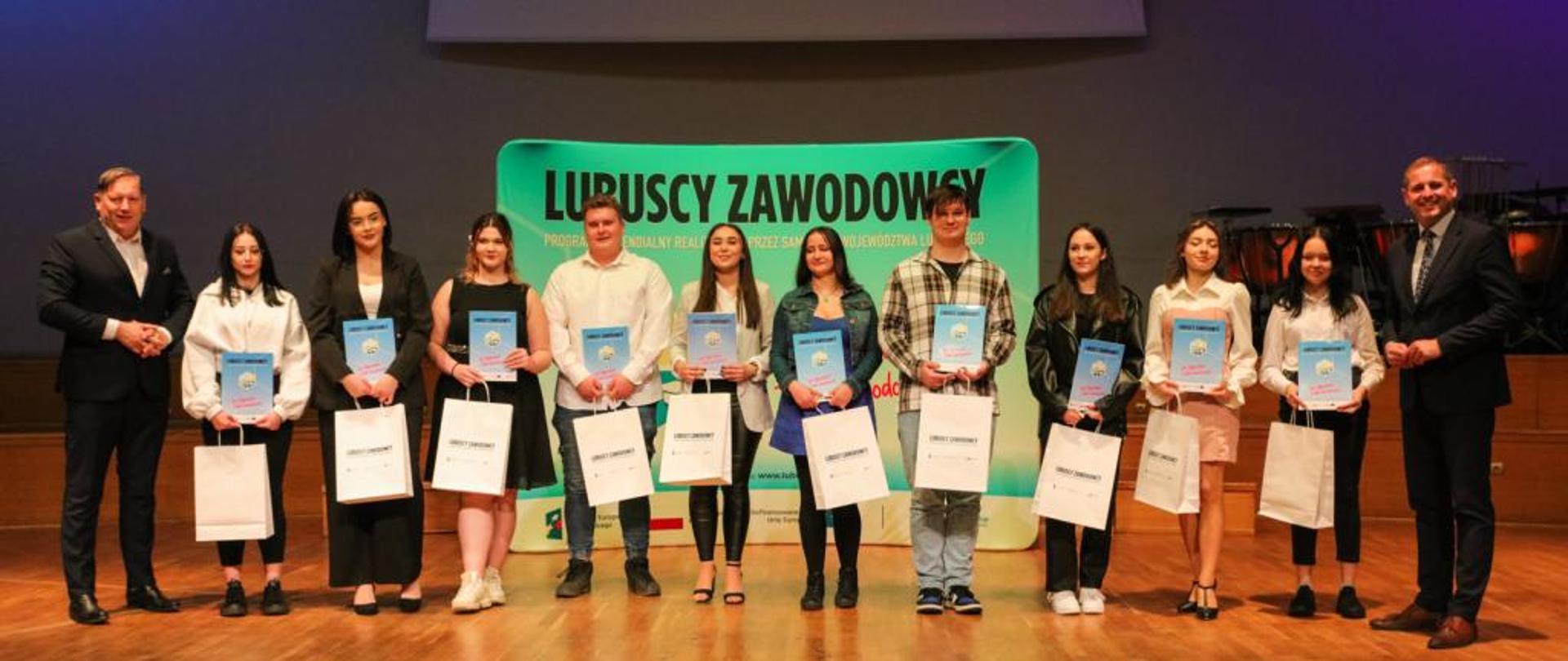 Wręczenia dyplomów Stypendystom projektu „Lubuscy Zawodowcy – Program Stypendialny”
