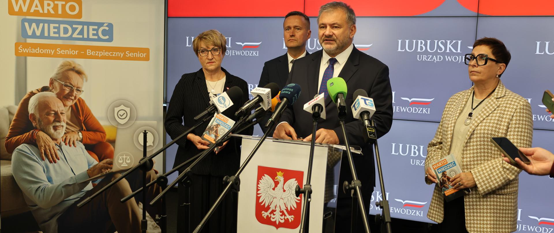 Inauguracja programu „Świadomy Senior - Bezpieczny Senior” w Szczecinie i Gorzowie Wielkopolskim