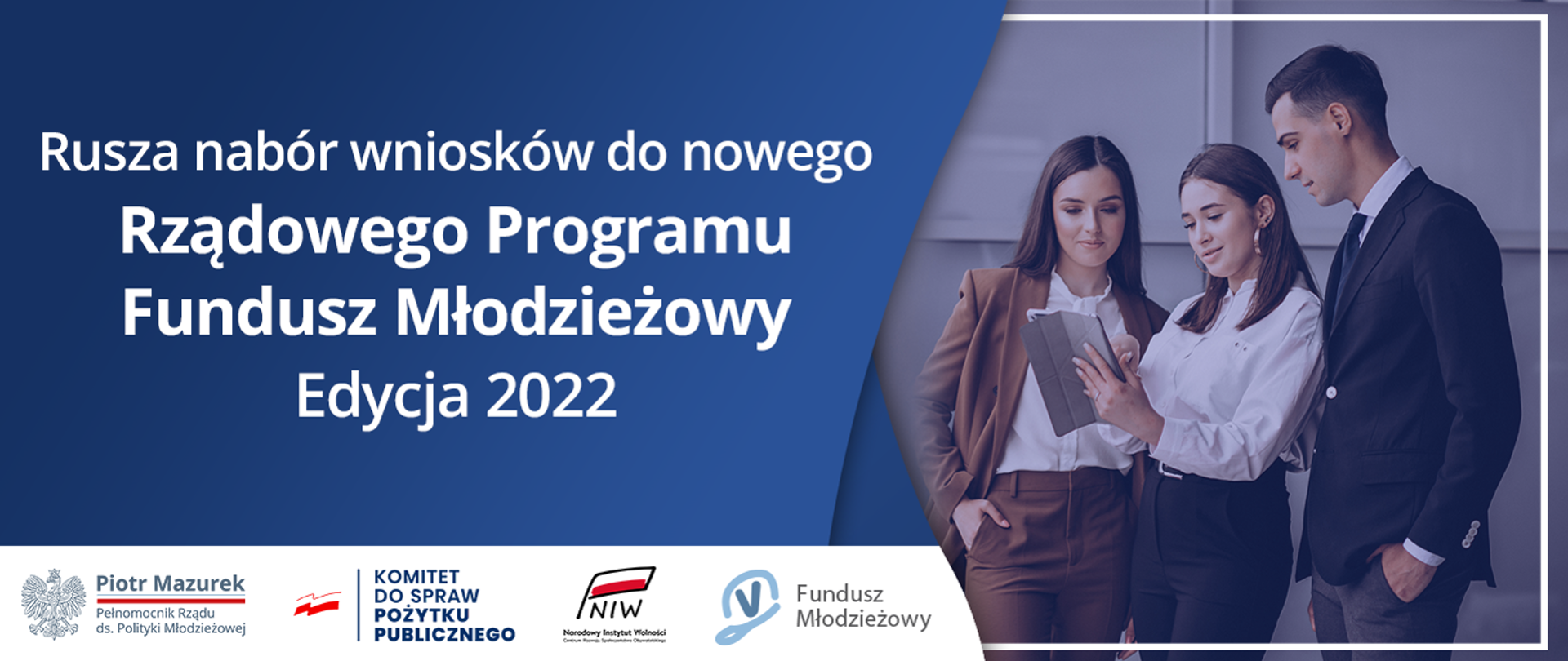 Wystartował Rządowy Program Fundusz Młodzieżowy – edycja 2022!