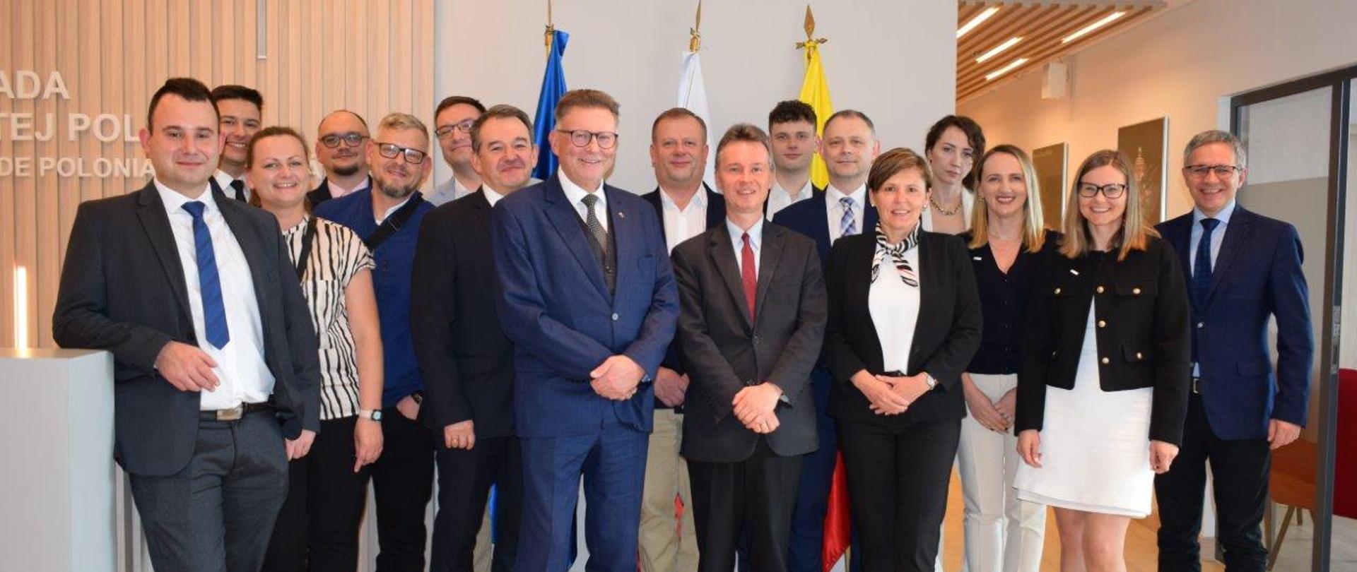 Encuentro con los integrantes de la misión empresarial de la Agencia de Desarrollo Regional de Toruń