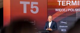 Premier Donald Tusk w trakcie wypowiedzi