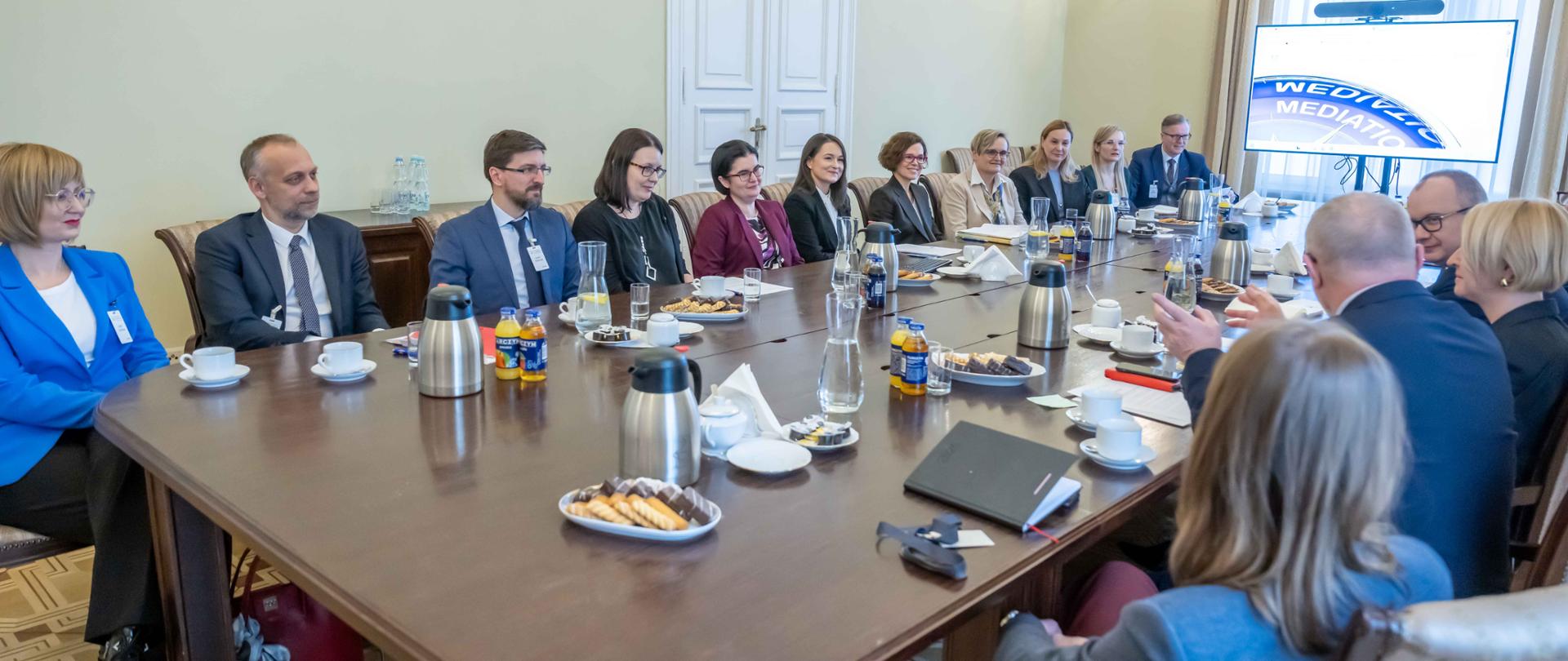 Spotkanie w Ministerstwie Sprawiedliwości z Polską Sekcją GEMME