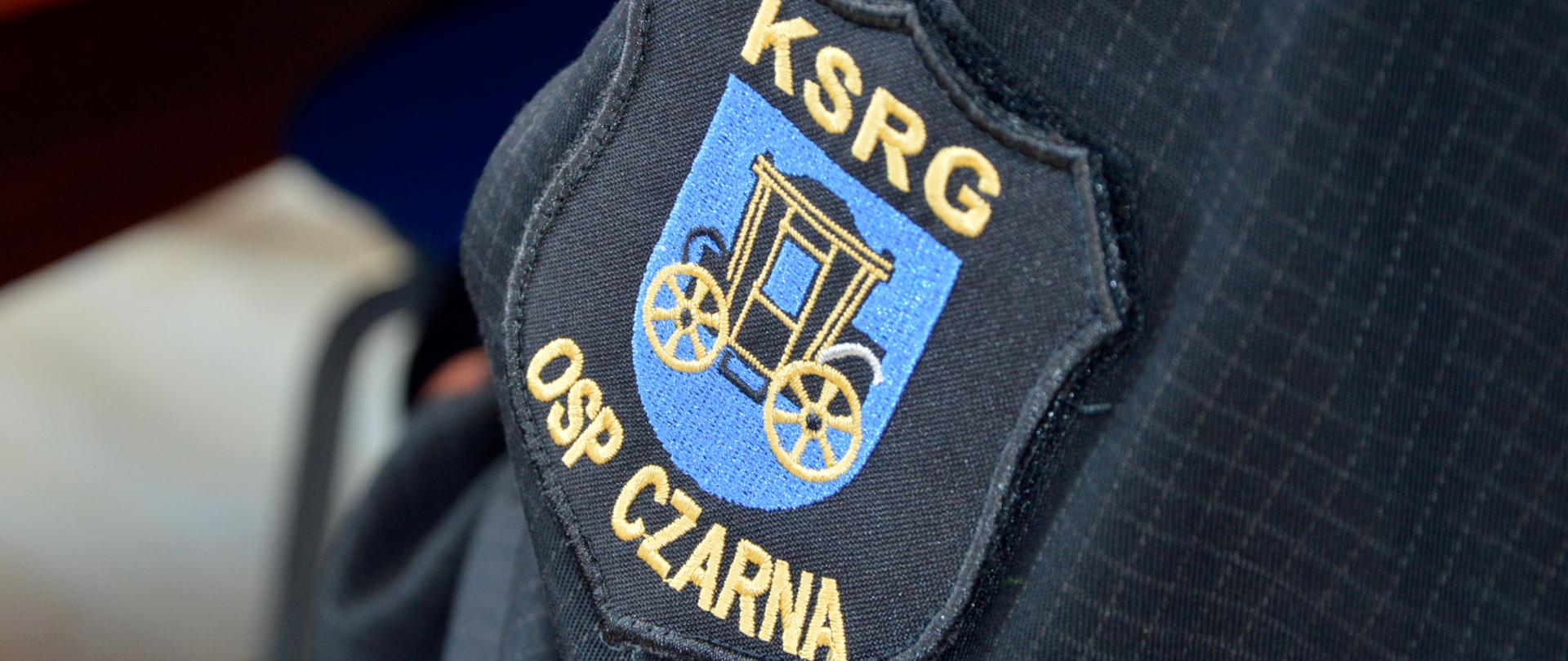 Logotyp OSP KSRG Czarna