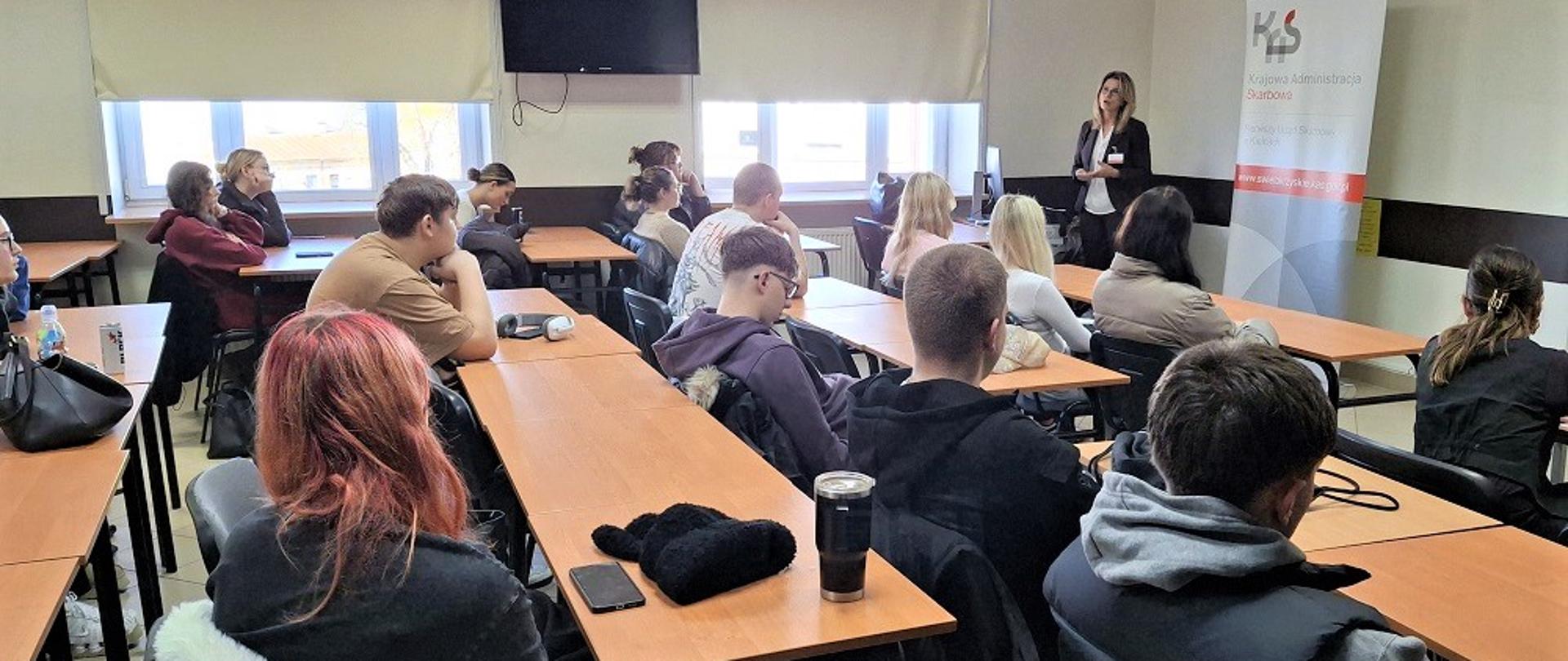 Spotkanie w Zespole Szkół ZDZ w Kielcach 