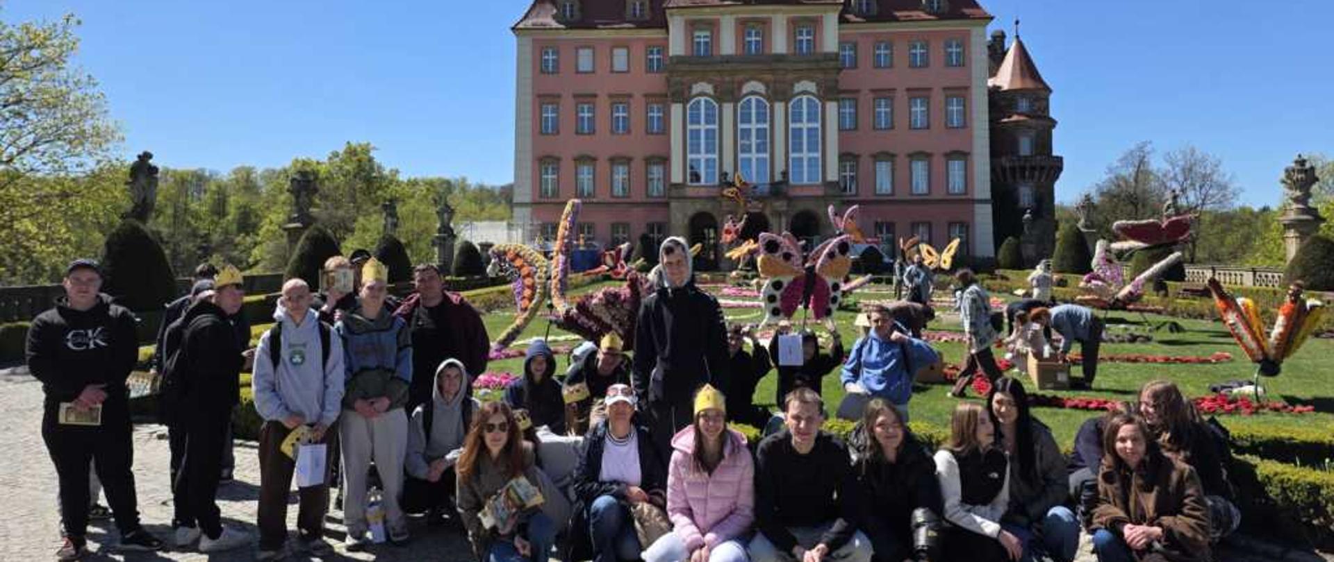Wycieczka z internatu do zamku Książ