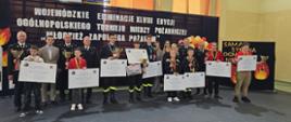 laureaci Eliminacji wojewódzkich XLVIII edycji Ogólnopolskiego Turnieju Wiedzy Pożarniczej „MŁODZIEŻ ZAPOBIEGA POŻAROM” 