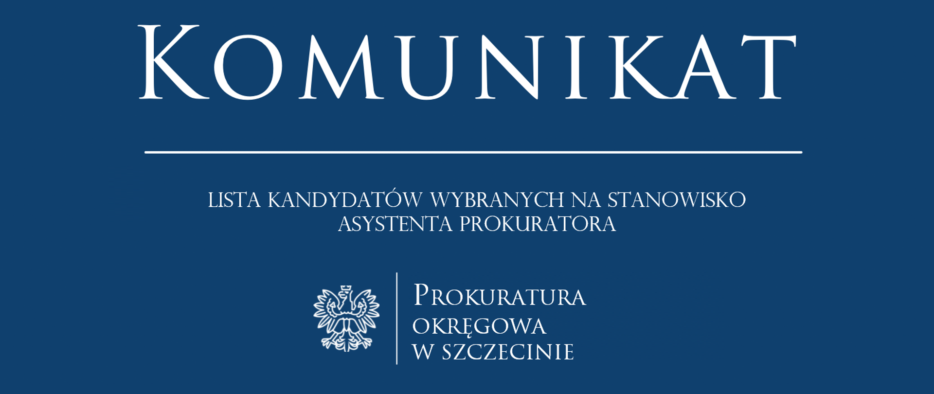 stanowisko asystent prokuratora