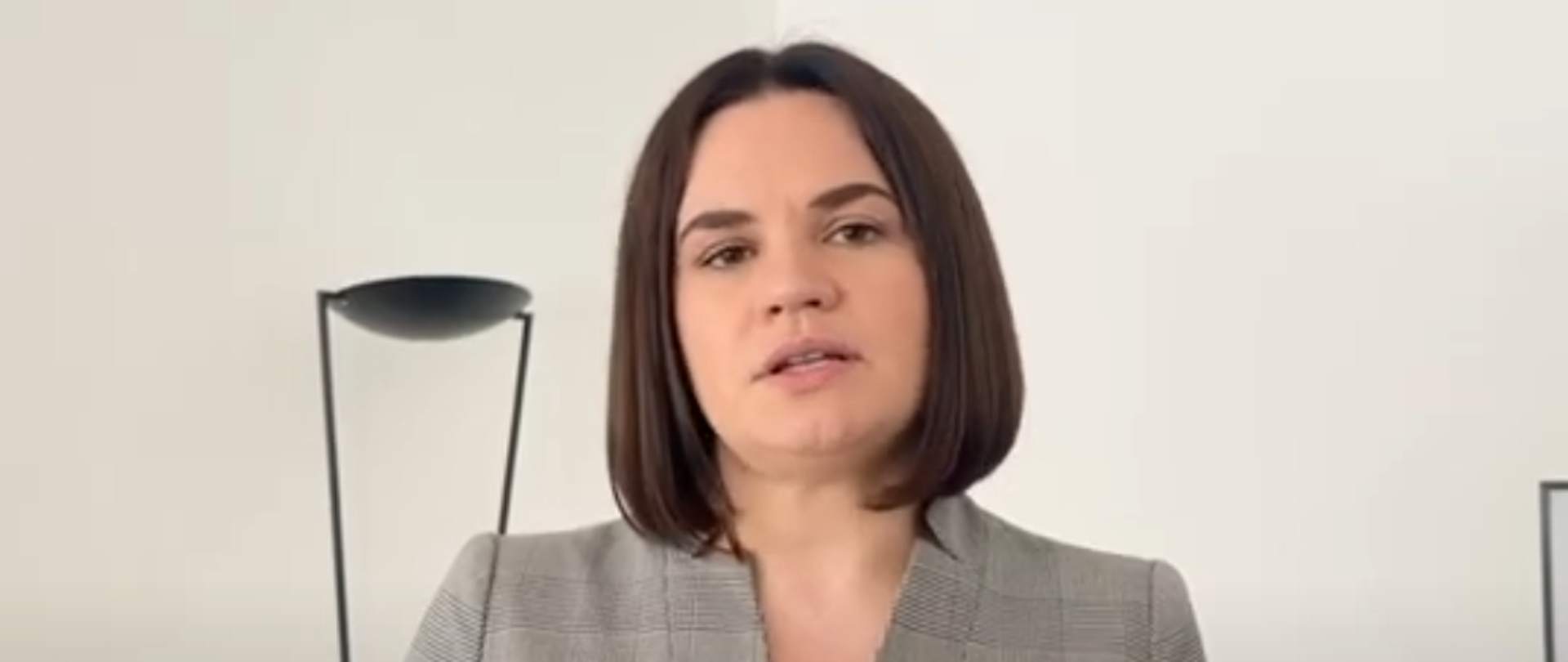 Swiatłana Cichanouska w specjalnym nagraniu zaprasza do udziału w konkursie na plakat 