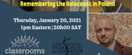 Webinarium „Pamięć o Holokauście w Polsce”