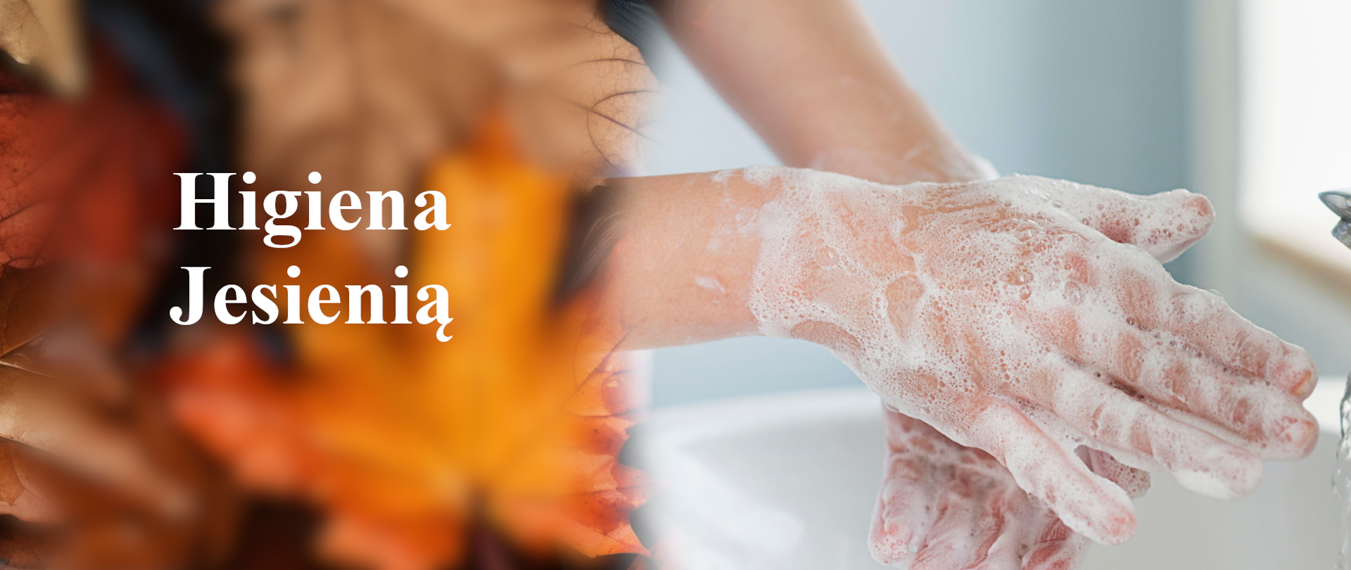 baner - higiena jesienią