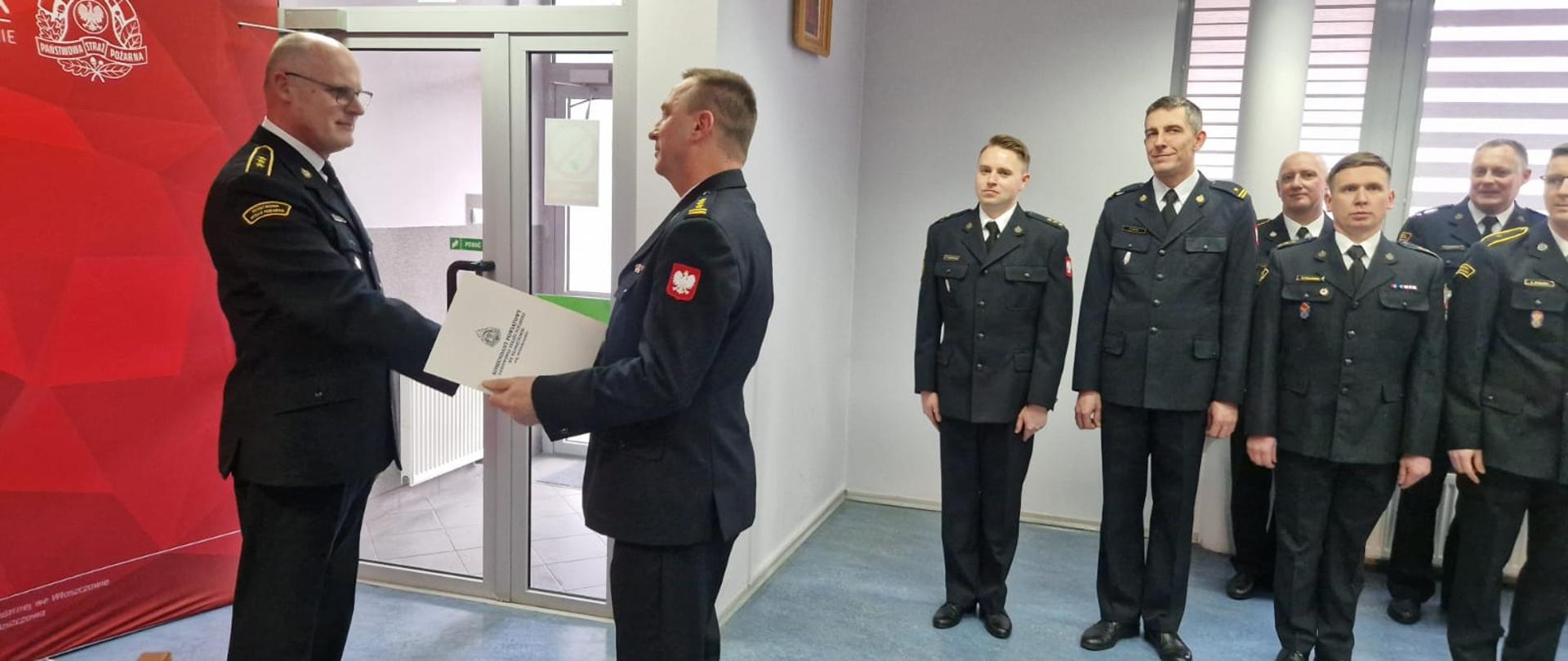 Asp. sztab. Adam Śpiechowicz przechodzi na zaopatrzenie emerytalne