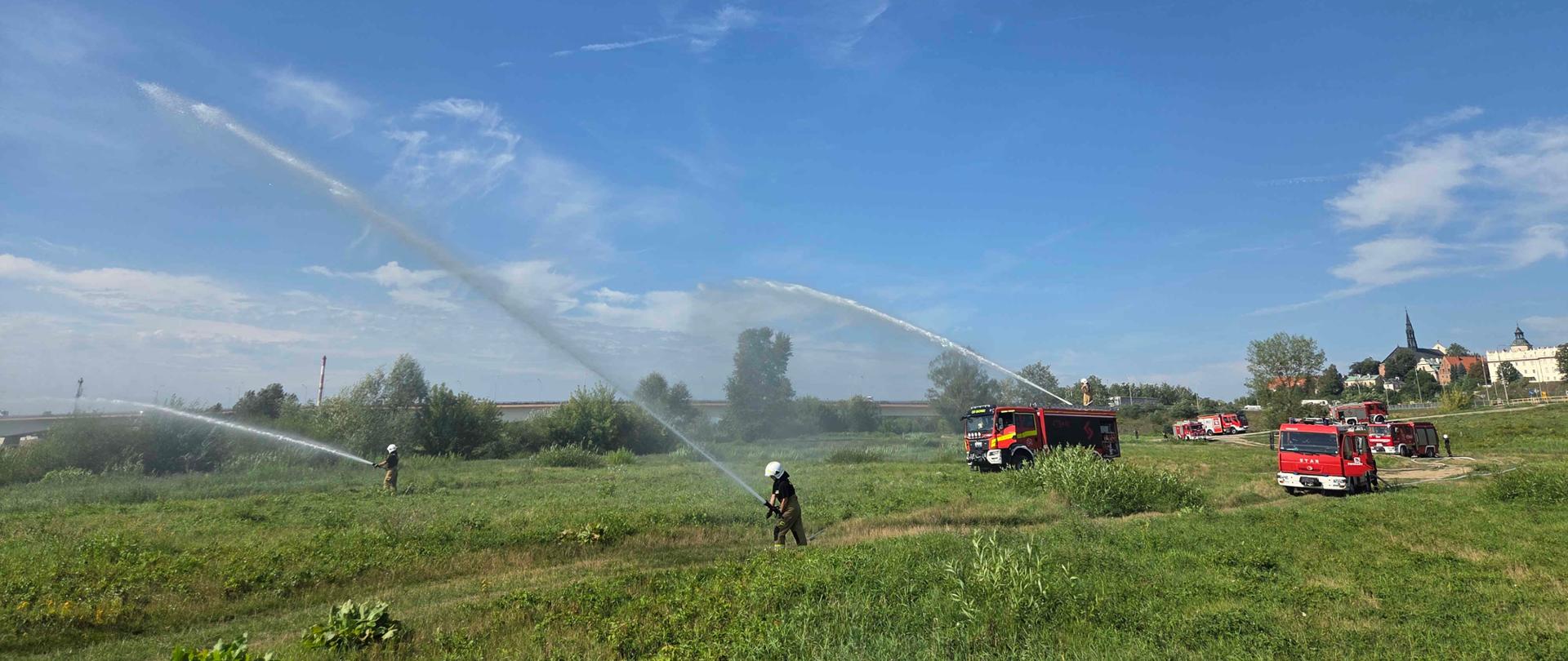 Ćwiczenia strażaków