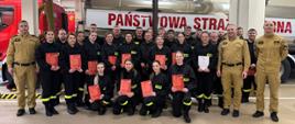 Absolwenci szkolenia podstawowego strażaka OSP powiat stalowowolski 
