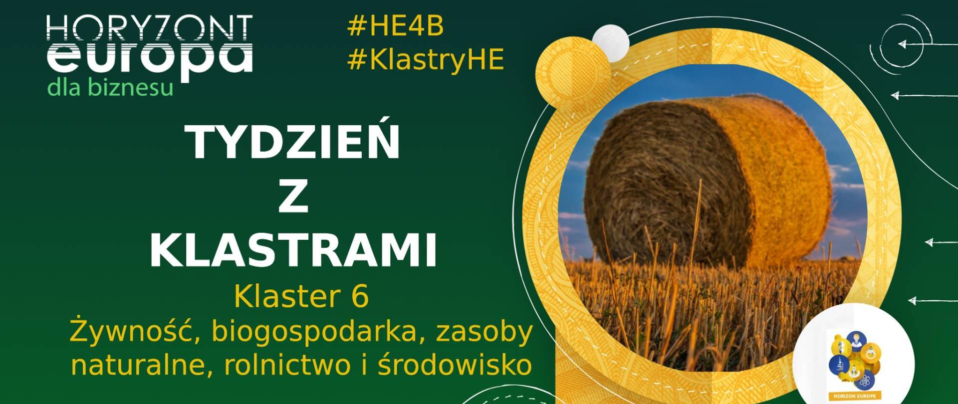 Tydzień z klastrami, klaster 6 żywność, biogospodarka, zasoby naturalne, rolnictwo i środowisko 20 października 2021