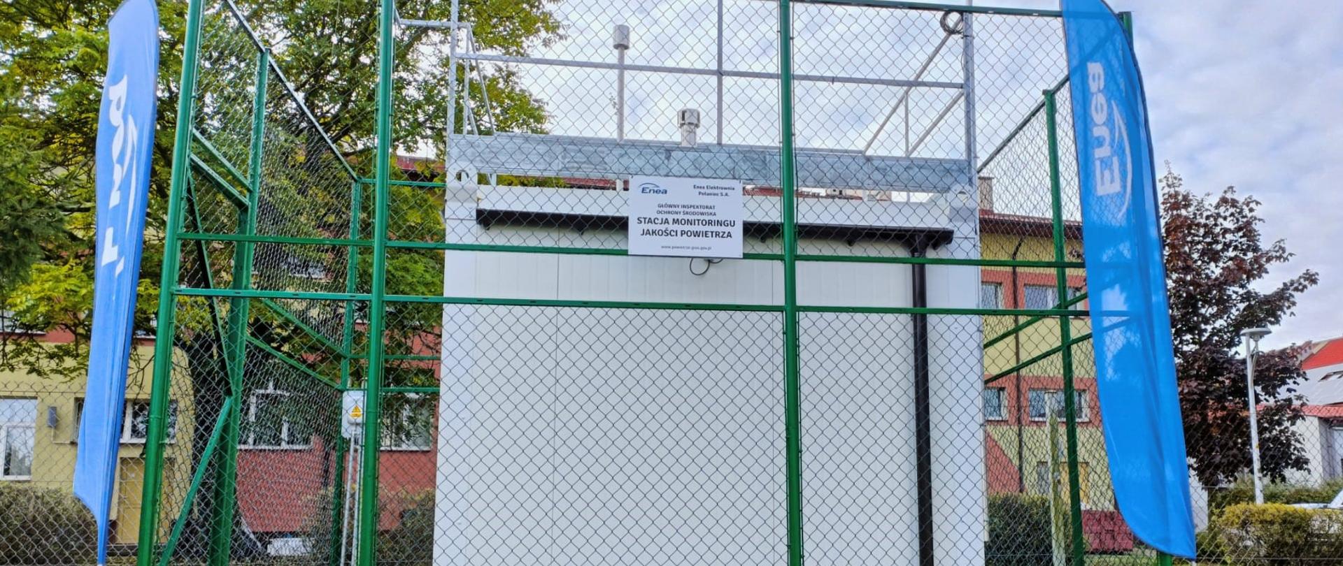 Stacja_monitoringu powietrza w Połańcu