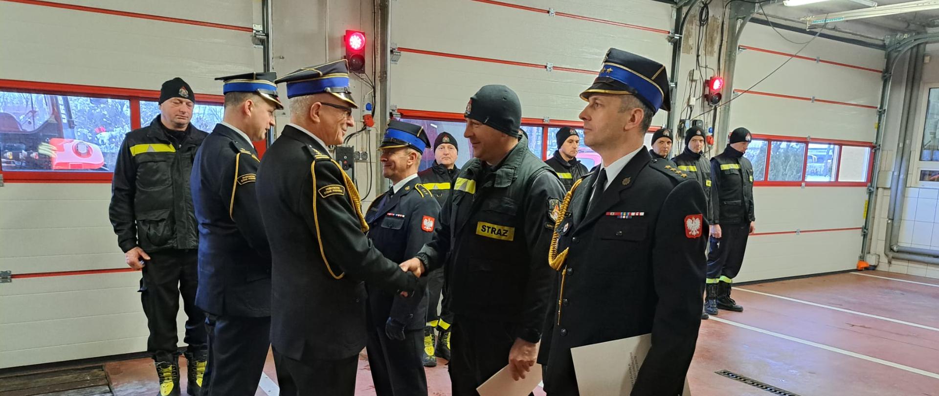 Uroczyste przekazanie obowiązków dowódcy JRG Nowy Targ