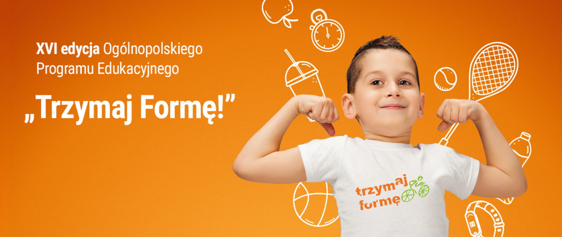 Baner trzymaj formę