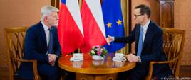Rozmowy premiera i prezydenta Czech.