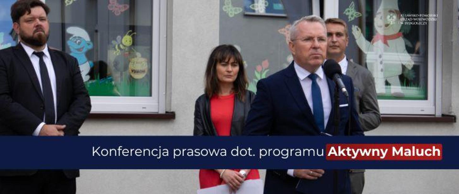 Konferencja prasowa dot. programu Aktywny Maluch 