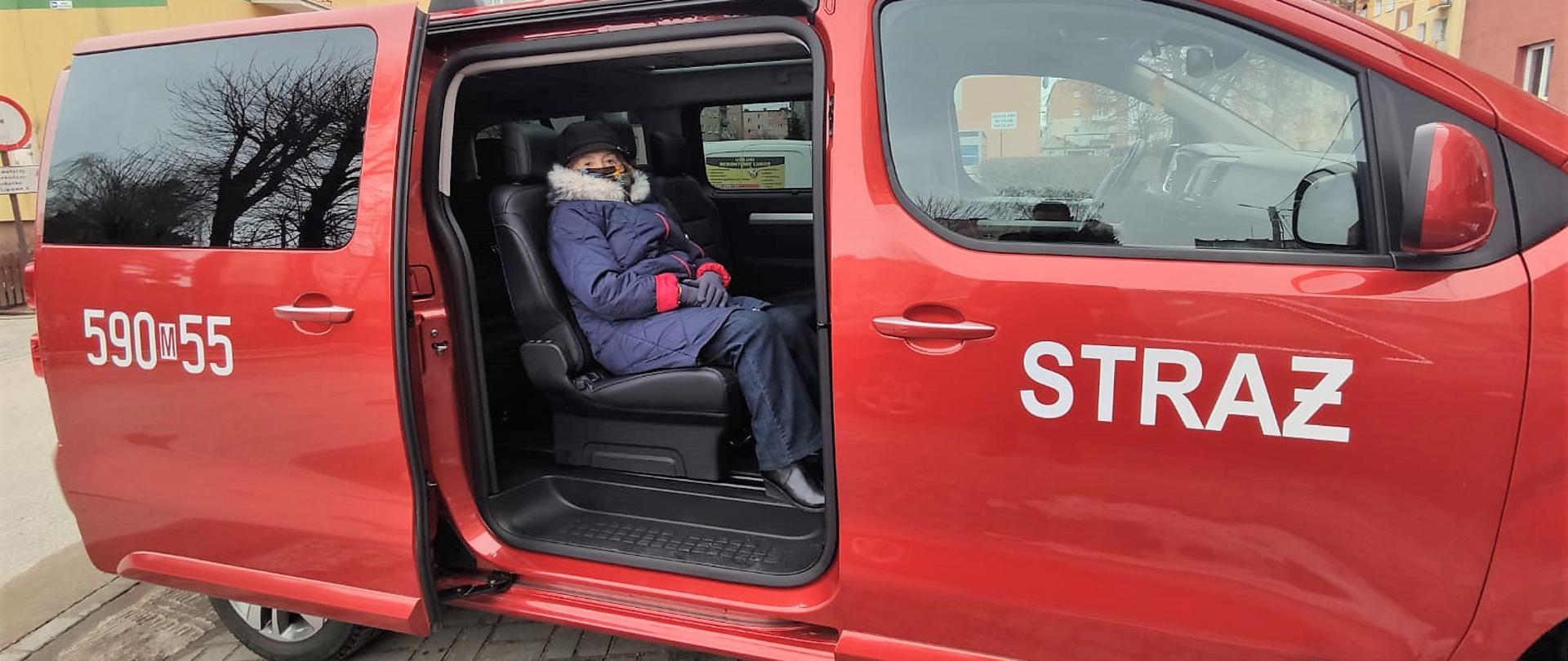 Strażacy wspierają Narodowy Program Szczepień przeciwko COVID-19