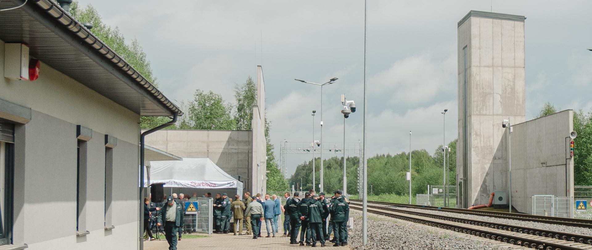 Nowy skaner RTG na kolejowym przejściu granicznym w Siemianówce