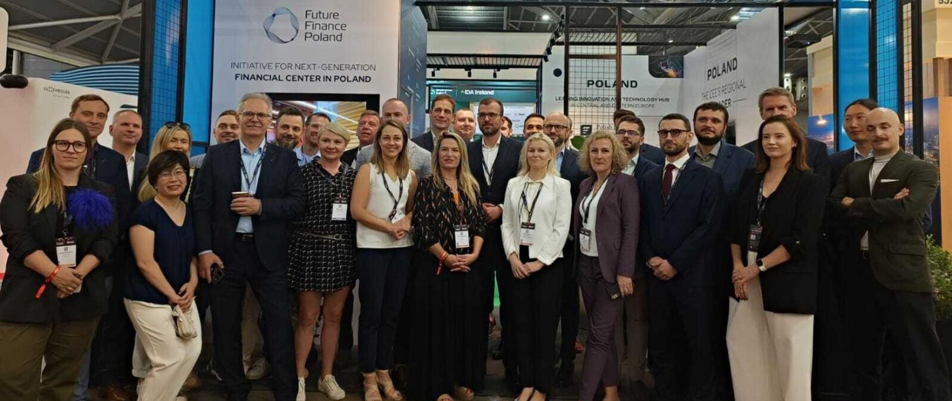 Polish national pavilion at the Singapore Fintech Festival 2023