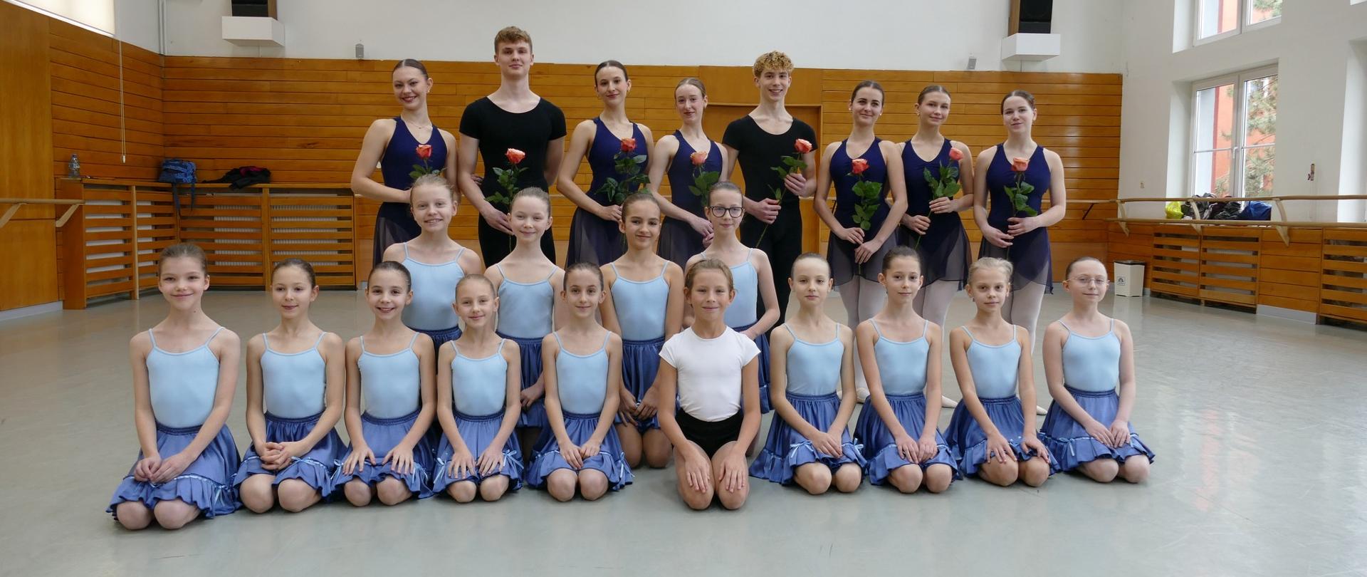 Uczniowie klasy IX…
