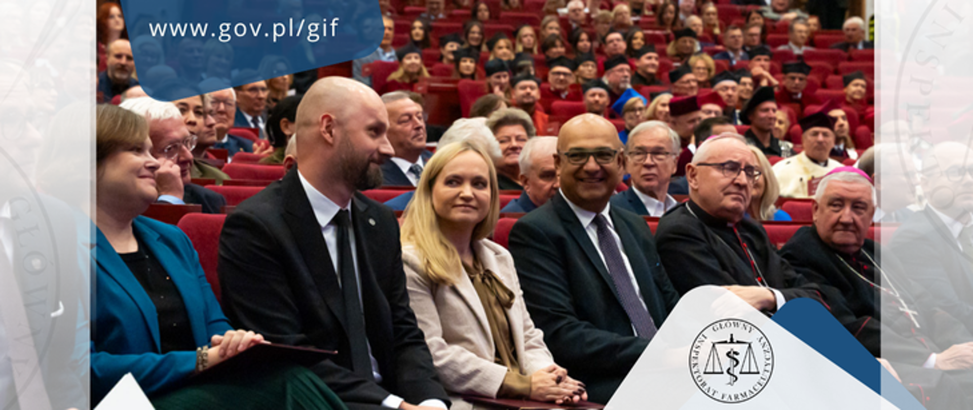 Inauguracja roku akademickiego na Warszawskim Uniwersytecie Medycznym. Fot.: Biuro Komunikacji i Promocji Uczelni WUM