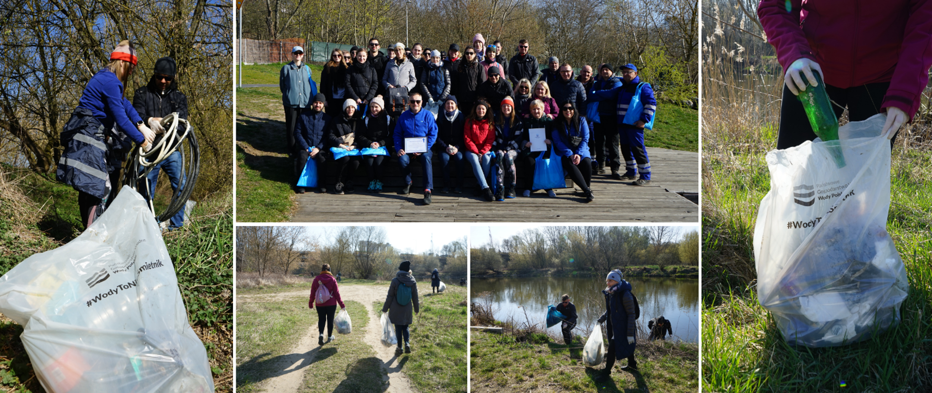 #WodyToNieŚmietnik – sprzątanie Warty przez pracowników RZGW w Poznaniu (kwiecień 2026)