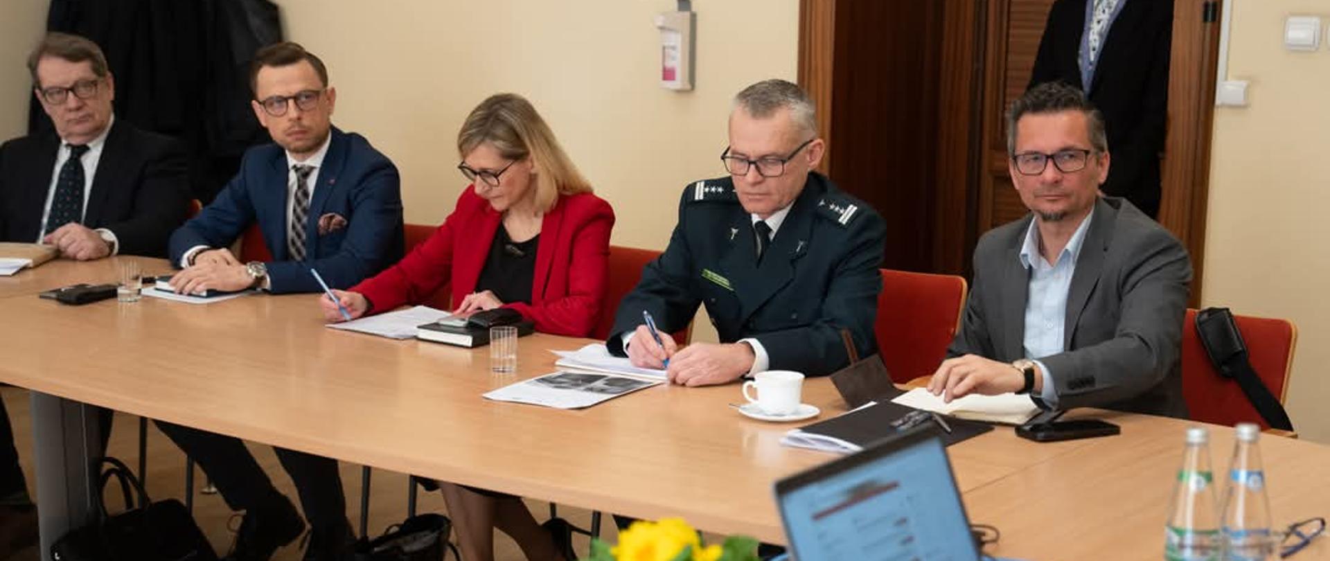 Wojewódzki Inspektor Inspekcji Handlowej na spotkaniu w DUW